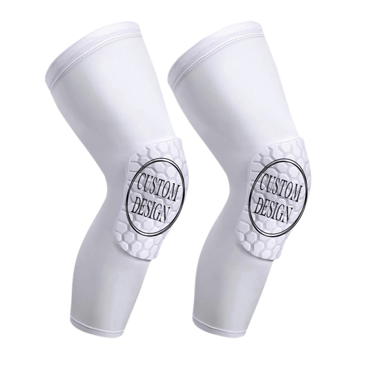 Custom Polyester Compression Sleeve Knee Pad Set
